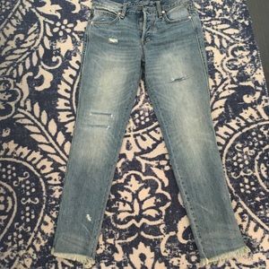 Free People mid rise jeans